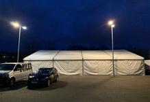 Easyflex als Lagerzelt 15x20 m